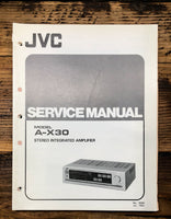 JVC AX-X30 Amplifier  Service Manual *Original*