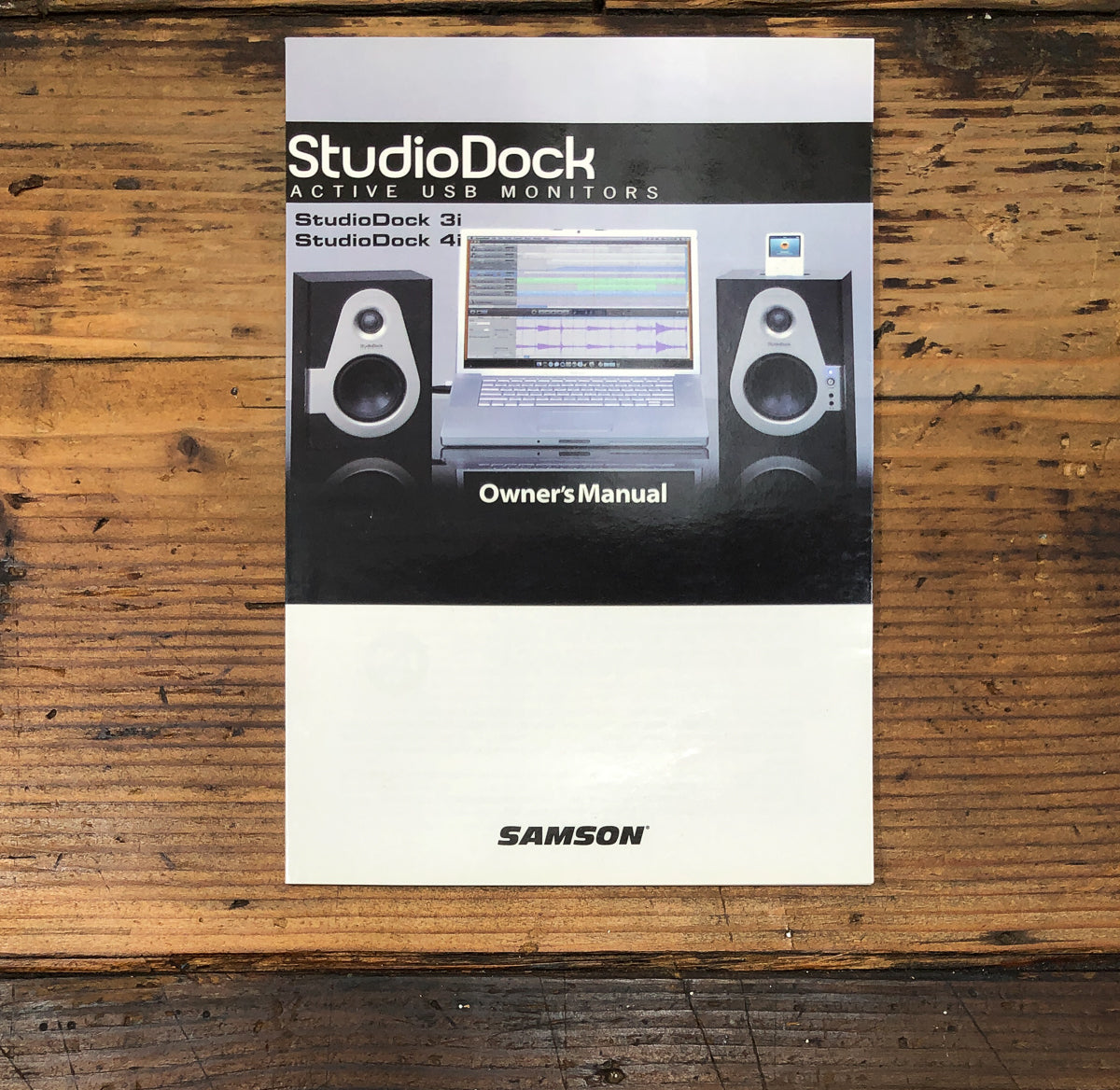 Samson StudioDock 3i 4i Speaker Owners / User Manual *Original*