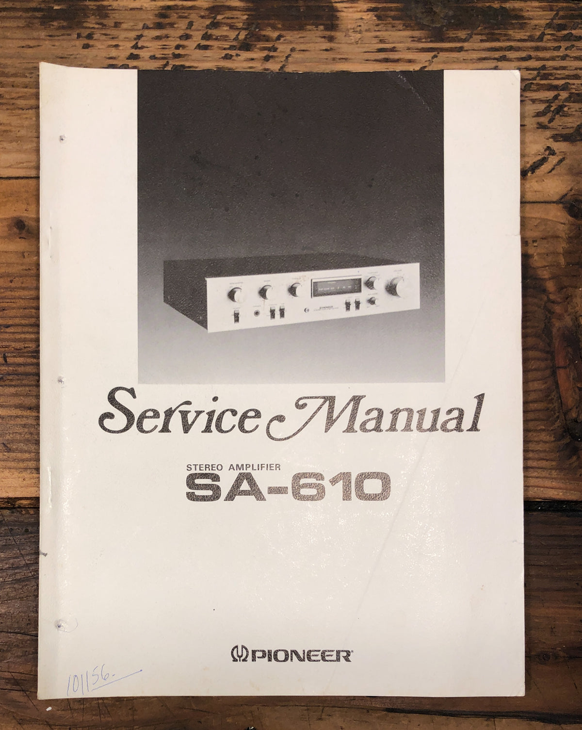 Pioneer SA-610 Amplifier Service Manual *Original*