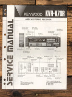 Kenwood KVR-A70R Receiver Service Manual *Original*