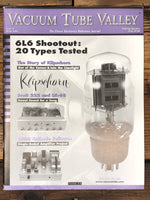 Vacuum Tube Valley Magazine Issue 13 6L6 Scott 222 Klipsch *Original* *Original*