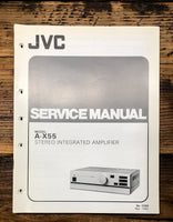 JVC AX-X55 Amplifier  Service Manual *Original*