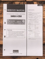 Sansui A-E350 Amplifier  Service Manual *Original*