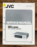 JVC SEA-20G Equalizer  Service Manual *Original*