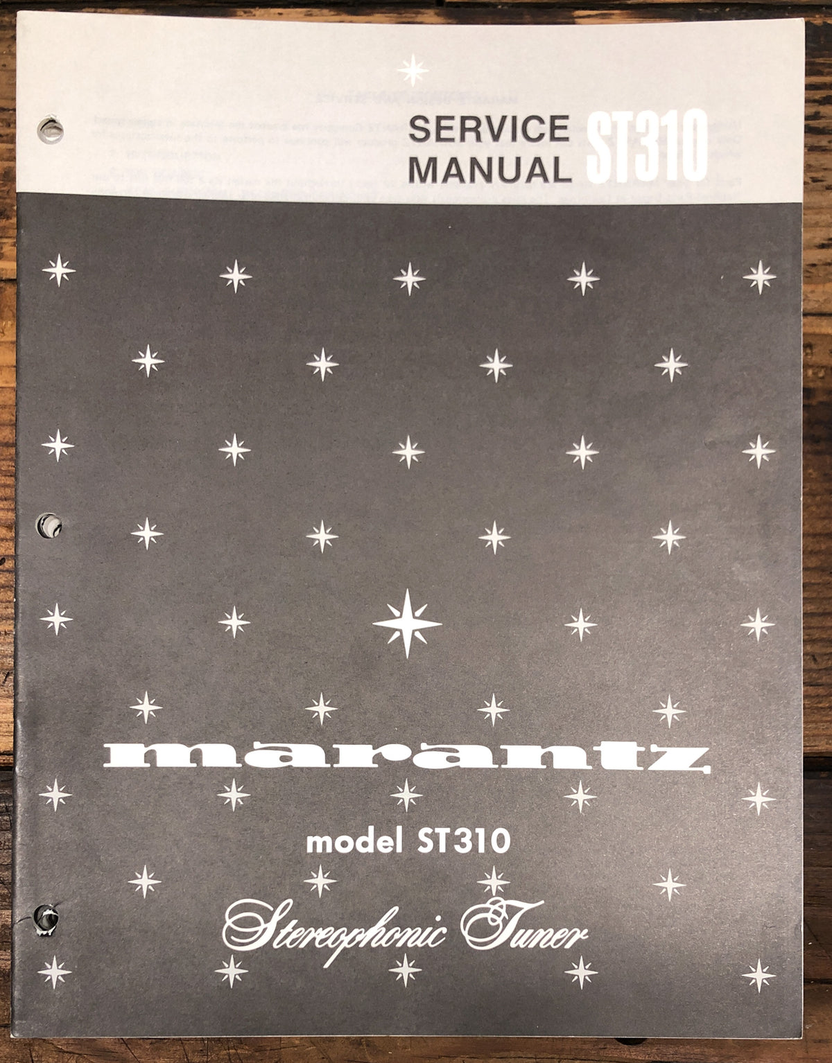 Marantz ST310 ST-310 Tuner   Service Manual *Original*