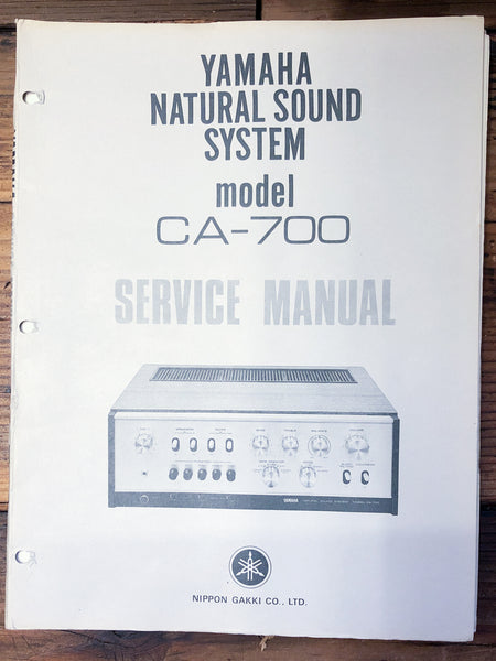 Yamaha CA-700 Amplifier  Service Manual *Original*