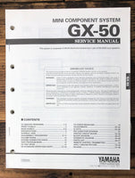 Yamaha GX-50 Stereo  Service Manual *Original*