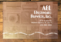 ABL Electronic Service Madison Heights, MI  7pg Dealer Brochure *Orig*