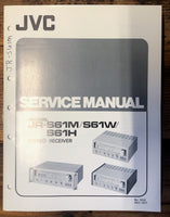 JVC JR-S61M -S61W -S61H Receiver  Service Manual *Original*