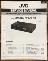 JVC RX-3 BK LBK Receiver  Service Manual *Original*