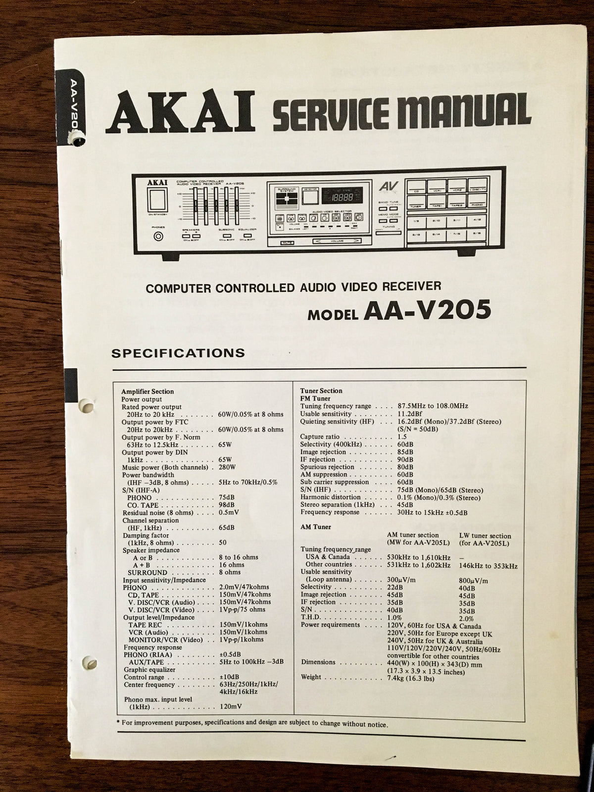 NAD Model 5200 CD Player  Service Manual *Original*