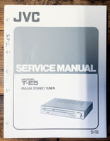 JVC T-E5 Tuner  Service Manual *Original*
