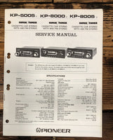 Pioneer KP-5005 KP-8000 KP-8005 Car Cassette Service Manual *Original*