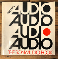 Sony "The Sony Audio Book" HiFi Explained 1975 52pg Book  *Original*