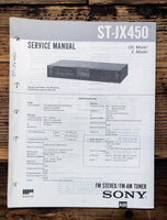 Sony ST-JX450 Tuner  Service Manual *Original*