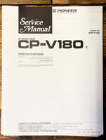 Pioneer CS-V180 Speaker  Service Manual *Original*