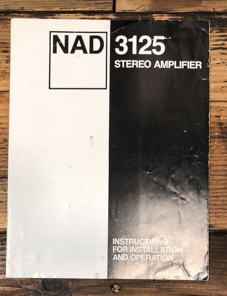 NAD Model 3130 Amplifier Owners / User Manual *Original*