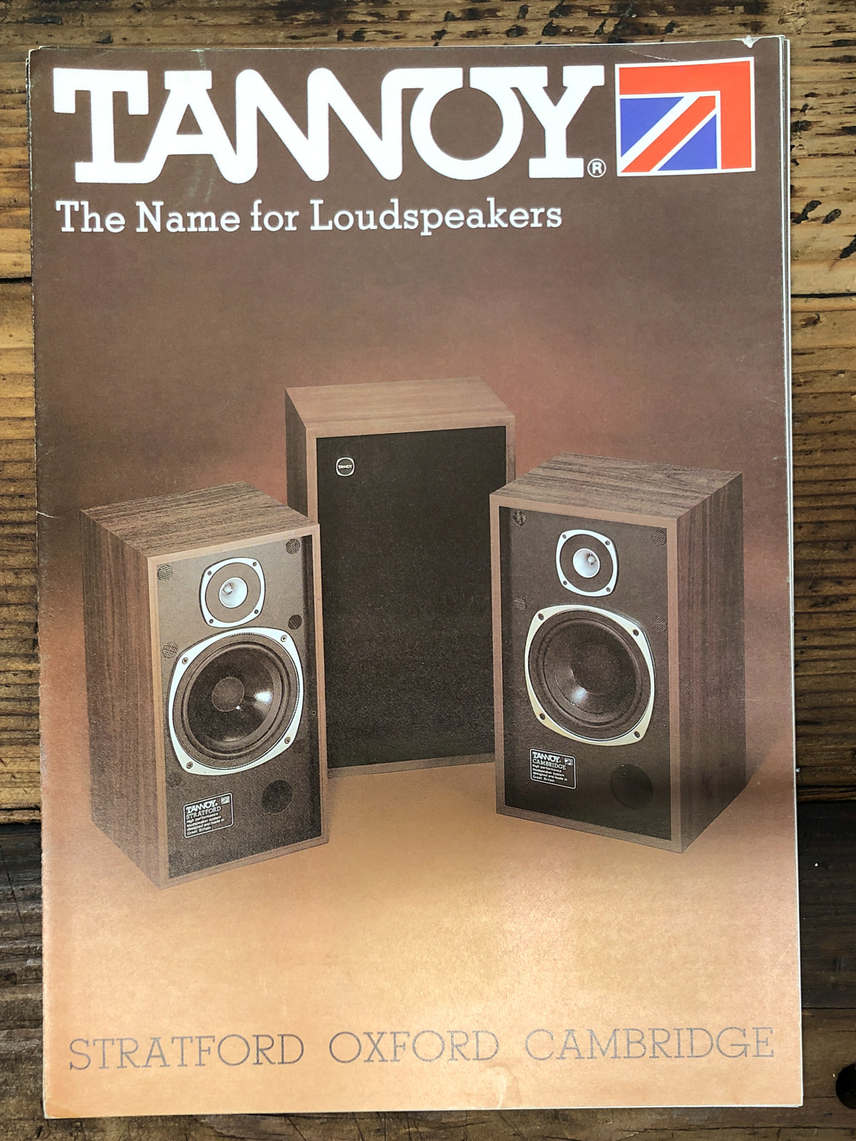 Tannoy Stratford Oxford Cambridge Speaker Dealer Brochure *Orig*