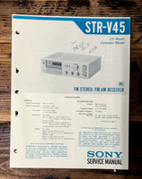 Sony STR-V45 Receiver  Service Manual *Original*