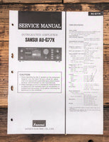 Sansui AU-G77X Amplifier  Service Manual *Original*