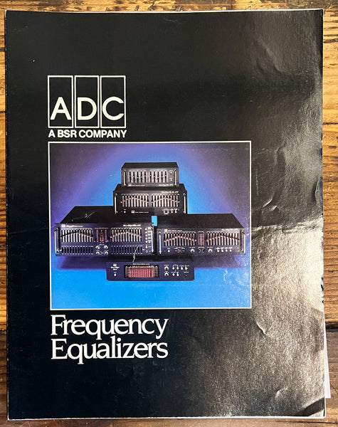 ADC Sound Shaper ONE TWO THREE SA-1   3pg Brochure  *Original* #1