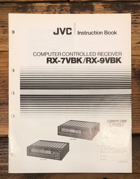 JVC RX-7 RX-9 VBK Receiver  Service Manual *Original*