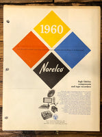 Norelco T-7 AD-5277M -4277M -3500M -2690M Speakers 5pg Brochure  *Original*