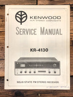 Kenwood KR-4130 Receiver  Service Manual *Original*