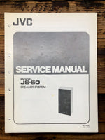 JVC JS-50 Speaker  Service Manual *Original*