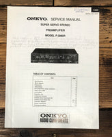 Onkyo P-3060R Preamp / Preamplifier Service Manual *Original*