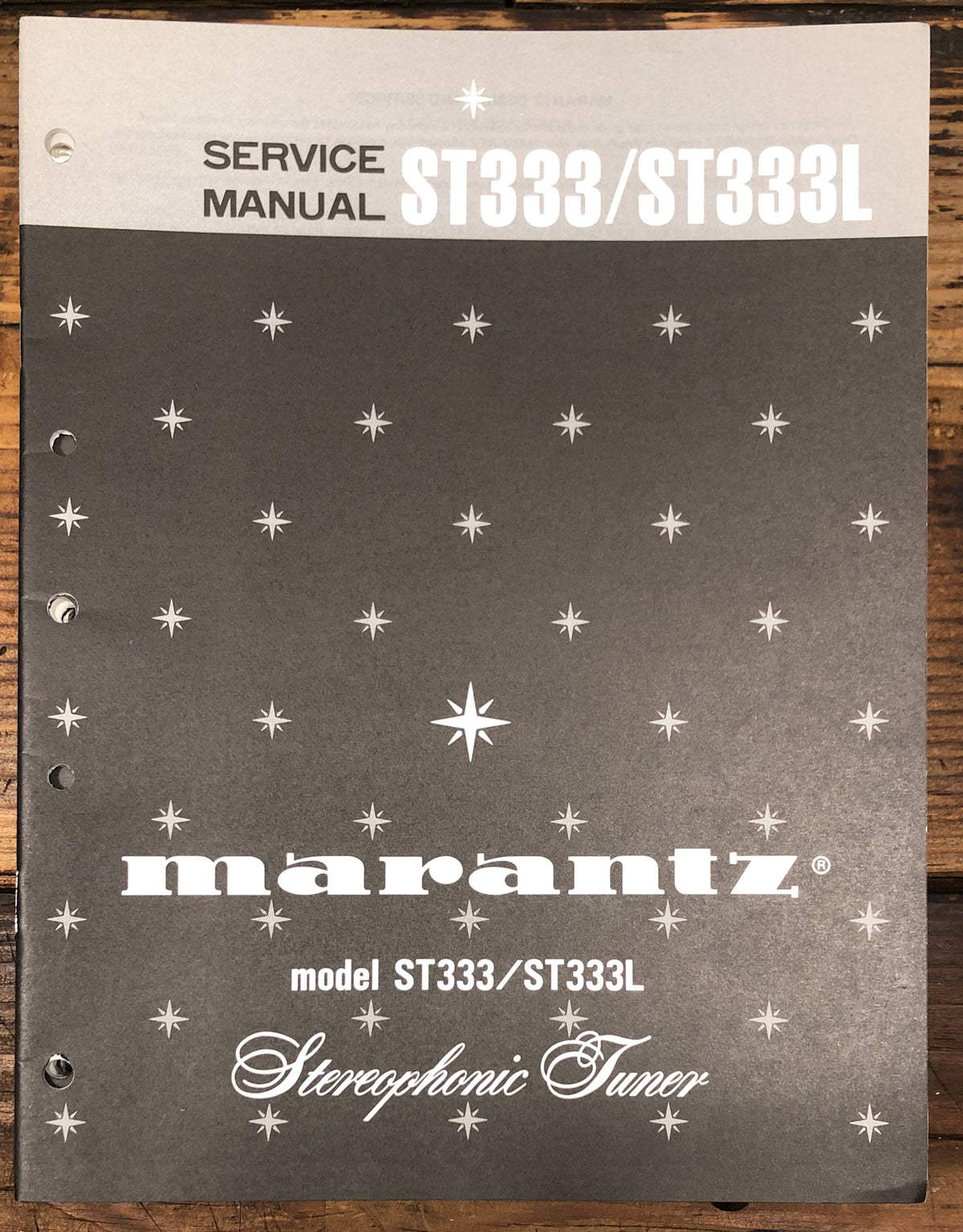 Marantz ST333 ST 333 L Tuner   Service Manual *Original*