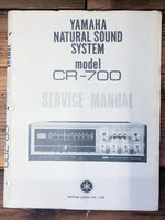 Yamaha CR-700 Receiver  Service Manual *Original*