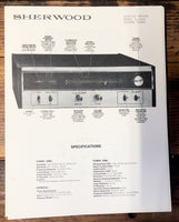 Sherwood S-2400 Tuner  Service Manual *Original*