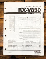 Yamaha RX-V850 Receiver  Service Manual *Original*