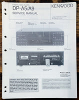 Kenwood DP-A5 DP-A9 CD Player  Service Manual *Original*