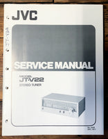 JVC JT-V22 Tuner  Service Manual *Original*