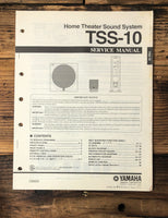 Yamaha TSS-10 Sound System  Service Manual *Original*