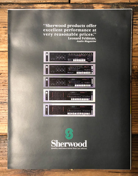 Sherwood CDP-220 CD Player 3pg Dealer Brochure *Orig*