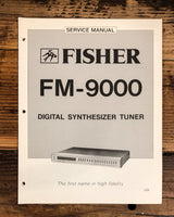 Fisher FM-9000 Tuner  Service Manual *Original*