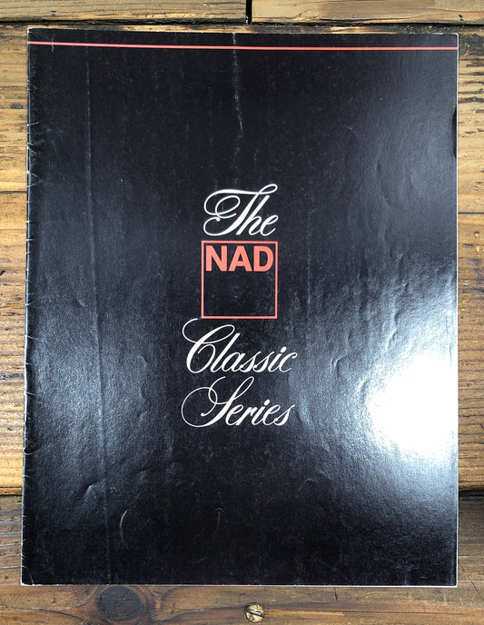 NAD Model 1240 2240PE 3240PE 6240 7240PE  15pg 1987 Dealer Brochure *Original*