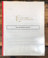 Krell MDA-500 Amplifier  Owner / User Manual *Original*