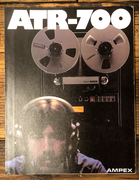 Ampex ATR-700 Reel to Reel 5pg Brochure  *Original*