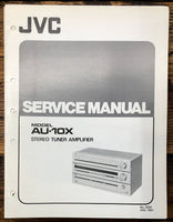 JVC AU-10X Amplifier  Service Manual *Original*