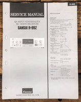 Sansui RS-99Z Receiver  Service Manual *Original*