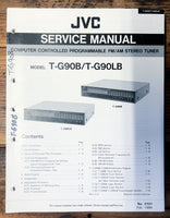JVC T-G90 -G90B -G90LB Tuner  Service Manual *Original*