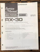 Pioneer RX-30 Receiver  Service Manual *Original*