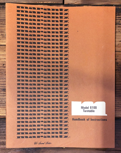 Record Player / Turntable Owner / User Manual *Original* – Vintage ...