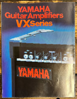 Yamaha VX Series VX55 VX65D VX55B ++ Guitar 7pg Foldout Poster Brochure *Orig*