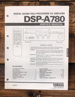Yamaha DSP-A780 DSP / AV Amplifier  Service Manual *Original*