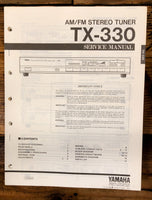 Yamaha TX-330 Tuner  Service Manual *Original*